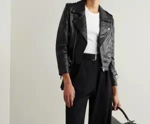 Deadwood Joan Leather Biker Jacket