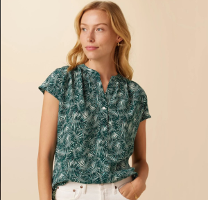Comfort and Style with Donna Washable Silk Blouse