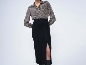 ETICA Ingrid Split Skirt Stylish, Comfortable & Sustainable