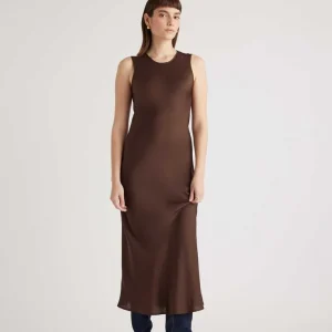 Elma Washable Silk Dress blends luxury with easy care comfort