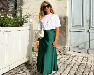 Eve Washable Silk Skirt: Luxury Meets Comfort