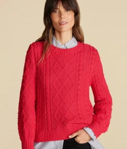 Cozy and Stylish Faedra Organic Cotton Sweater