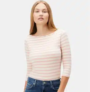 Francoise 3/4 Sleeve Modal Tee