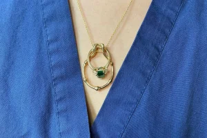 How to Style a Gold Ring Holder Necklace for Any Outfit