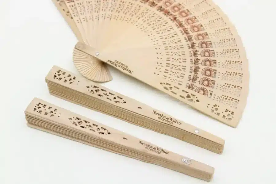 How Custom Wedding Fans Can Elevate Your Celebration