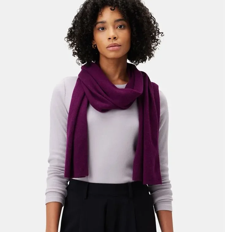 Jolie Recycled Cashmere Scarf