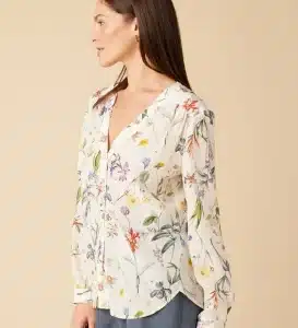 Kaya Washable Silk Blouse