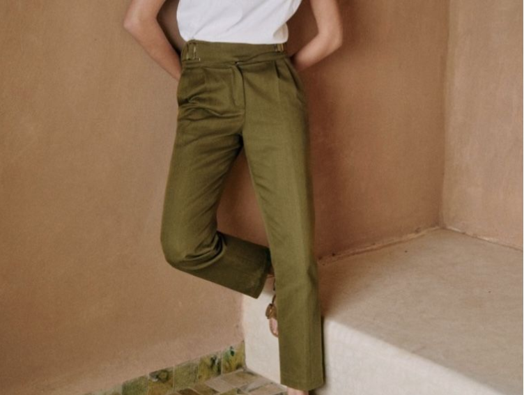 Larisa Cotton Linen Pant