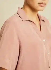 Monroe Cottonseed Cupro Pajama Top