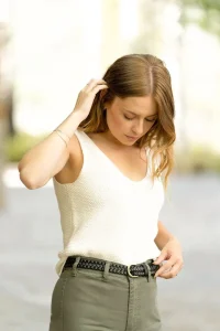 Nisolo Talia Braided Belt Black