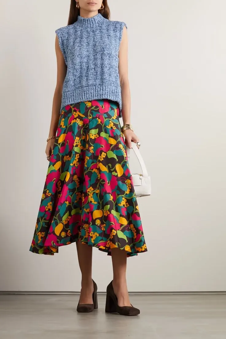 Ollie Silk Skirt Matisse