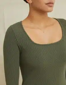 Perry Pointelle Rib Dress