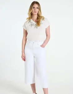 Sophie Crop Jeans Glimpse White
