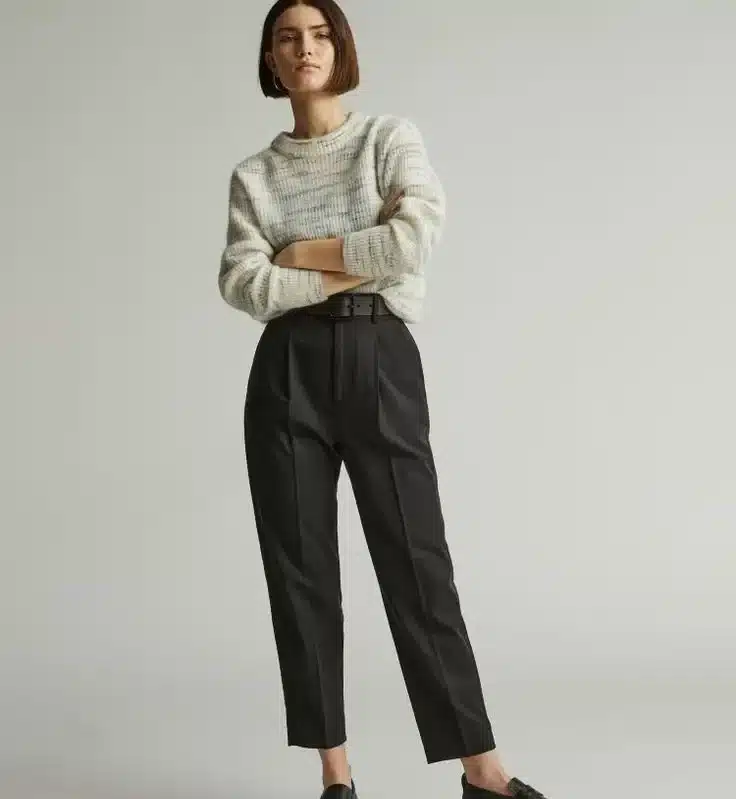Taper Tailored Ankle Trouser
