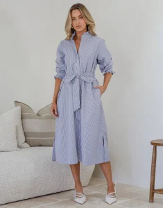 Elegant Tatiana Silk Shirt Dress for Effortless Style