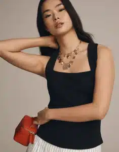 Chic and Versatile: Texture Halter