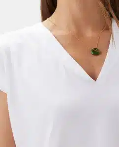 V Neck Solid Tee