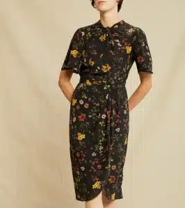 Valencia Washable Silk Dress