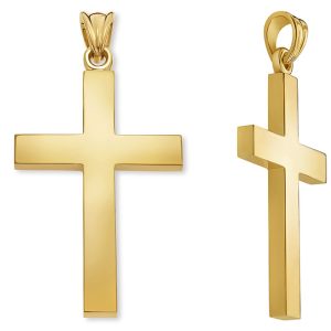Stepping Into Trendy Territory with Men’s Gold Cross Pendants