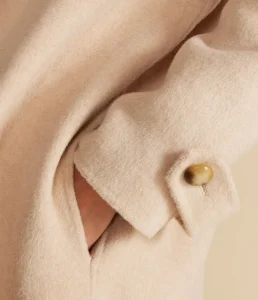 Lya Felted Wool Coat