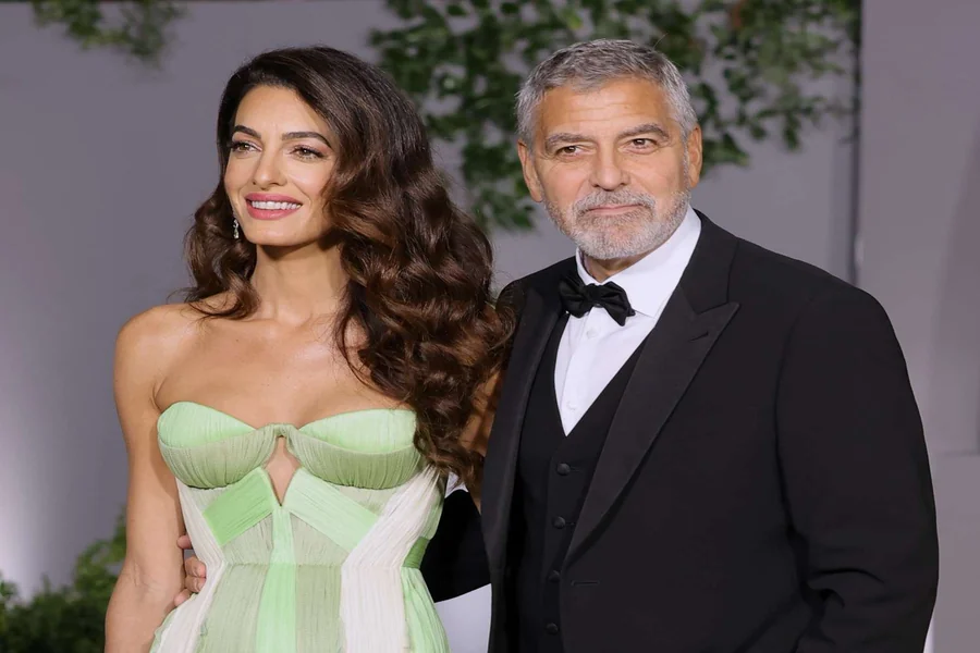 George and Amal Clooney