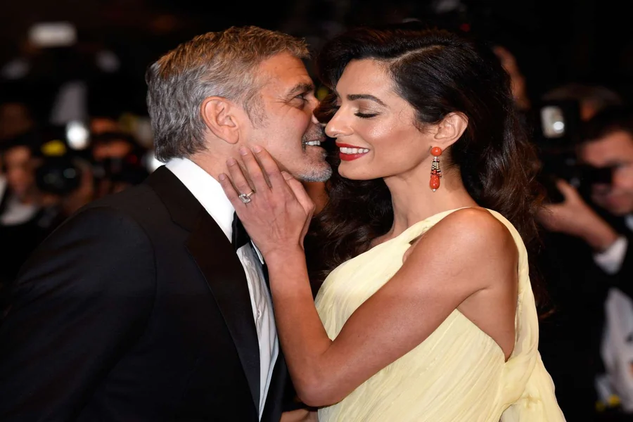 George and Amal Clooney