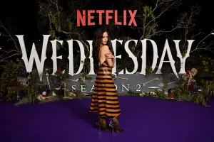 Jenna Ortega’s Bold Twist on Beetlejuice Stripes