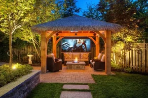 How To Design A Patio Perfect For Movie Nights