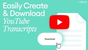 How to Easily Download YouTube Transcriptions