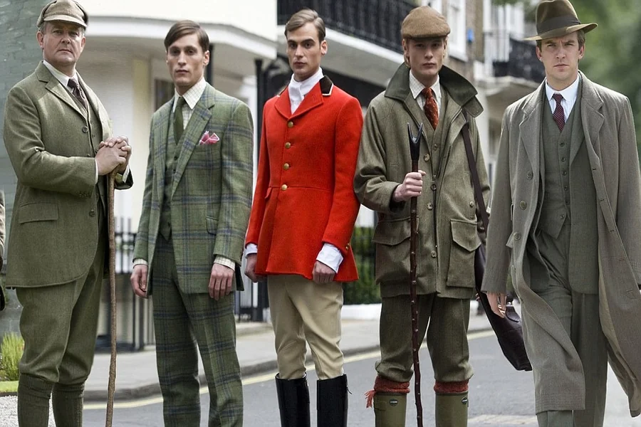 Roaring 20's 1920s Mens Fashion Gatsby