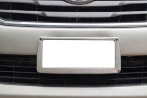 What Happens if You Don’t Have a Front License Plate in California?