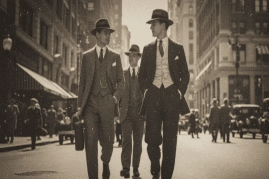 1920's male fashion