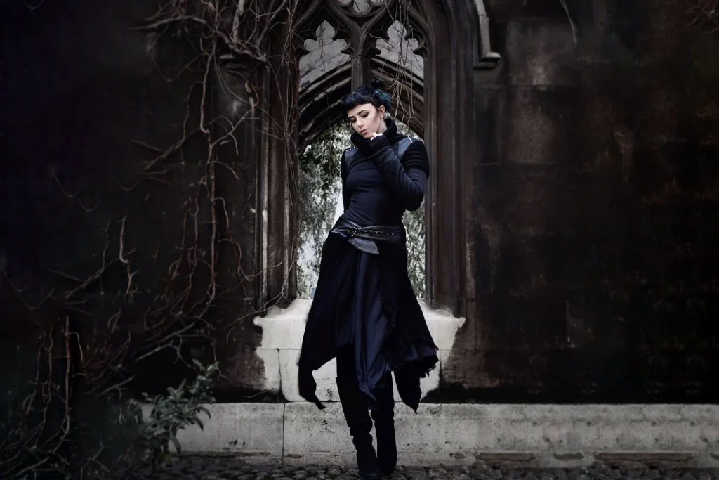 80s Goth Fashion