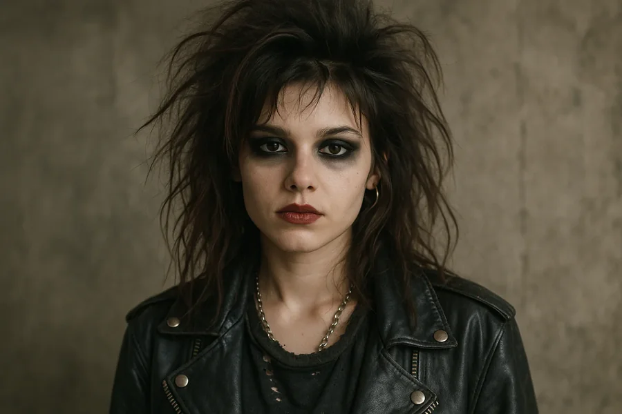 80s Goth Fashion