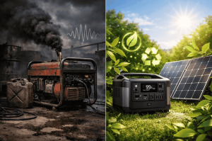 Portable Power vs Generators – The Key to a Zero-Carbon Lifestyle