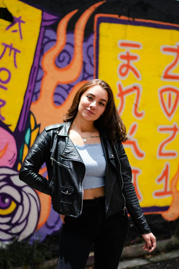 Cropped Leather Jacket