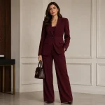 Burgundy Pant Suit Style Guide for Modern Looks
