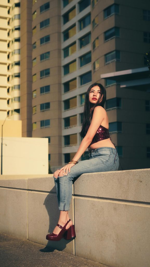 burgundy platform heels