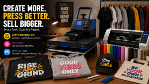 Boost Custom Apparel Success with Advanced Press Technology