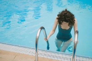 Denim Bathing Suit Styles for Bold Beach Looks