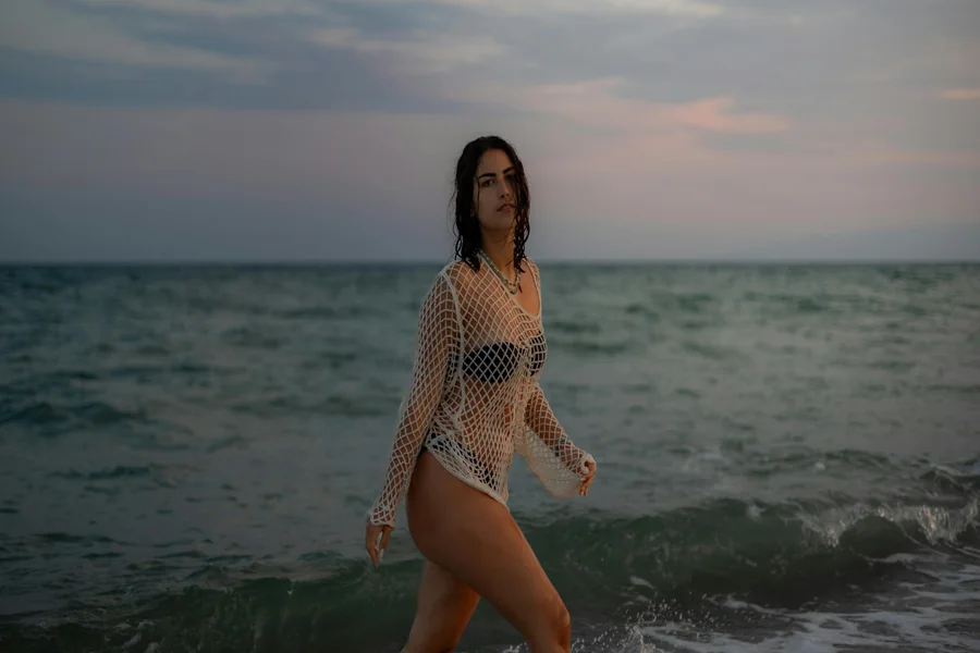 Fishnet Cover Up Dress