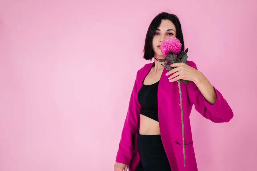 Fuchsia Blazer