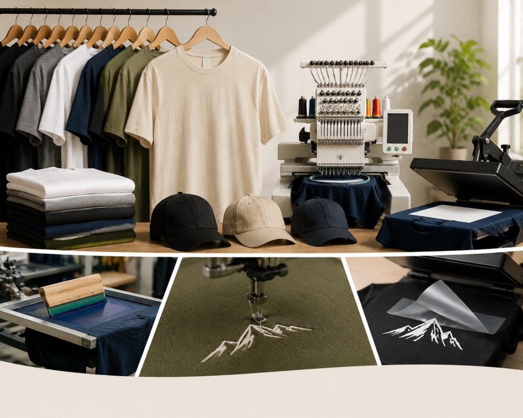 wholesale t-shirts, bulk t-shirts, and custom t-shirts