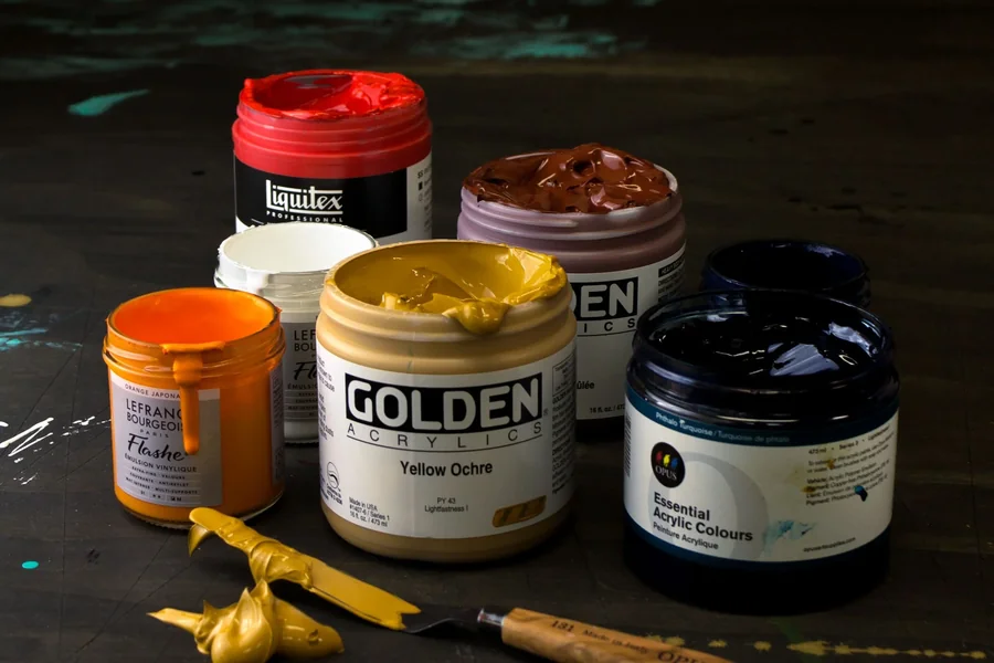 Acrylic paints