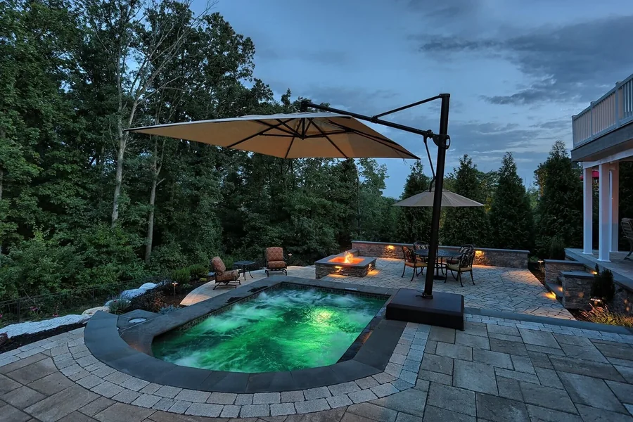 Backyard Spa