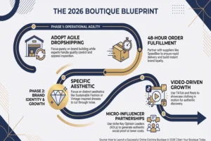 How to Launch a Successful Online Clothing Boutique in 2026: A Step-by-Step Guide