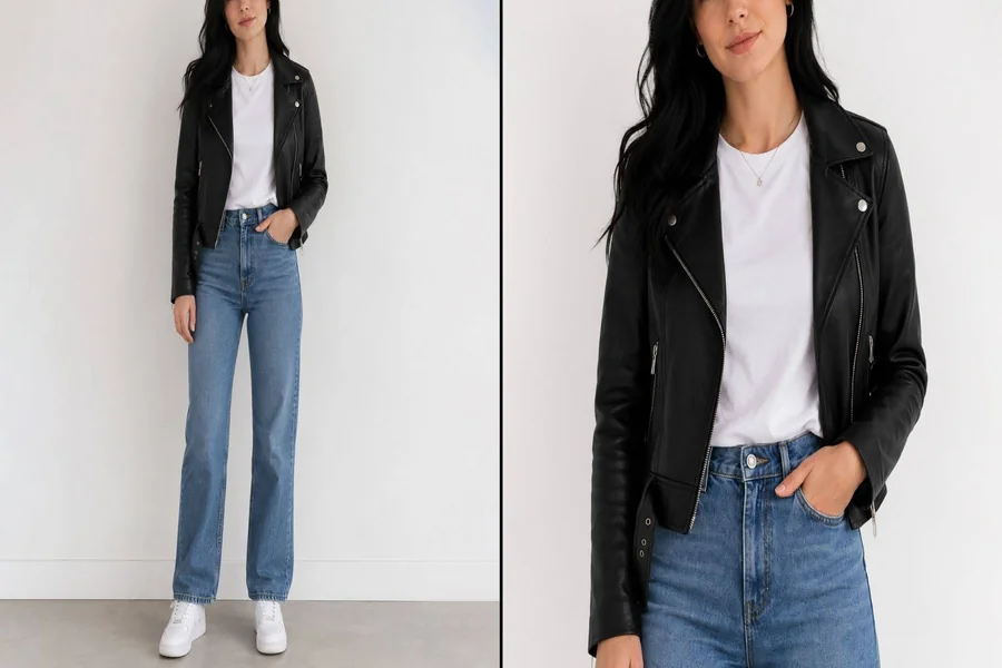 leather jacket