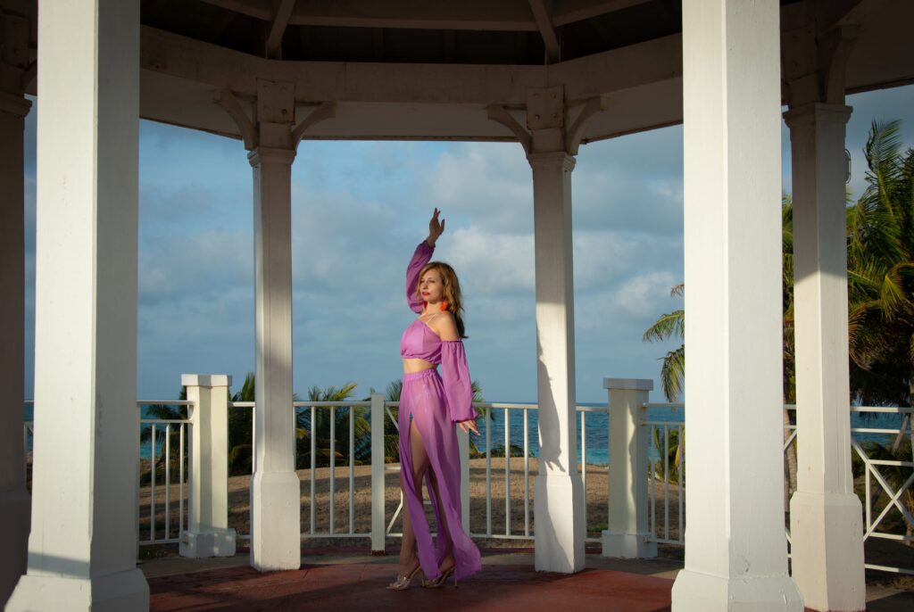 lavender two piece set