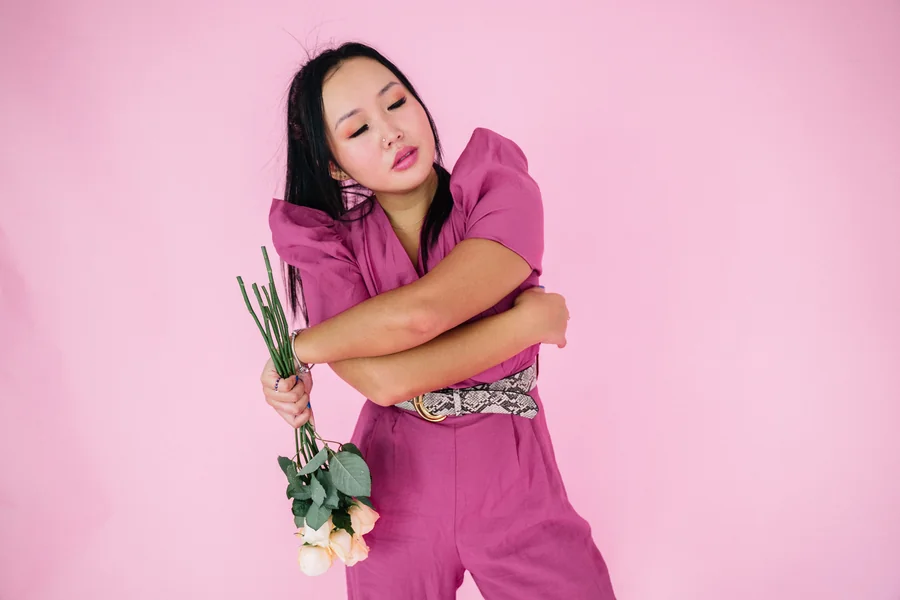 Pink Jumpsuit