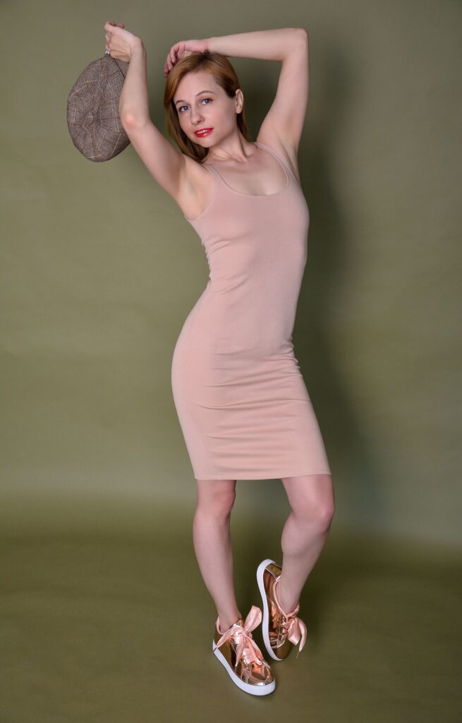 nude dress